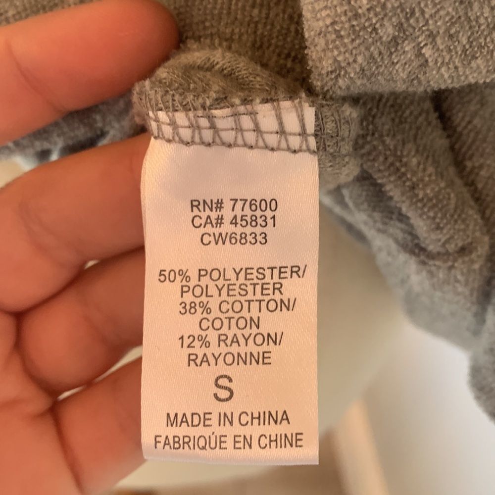 [Chaser] Gray “Terry” Hooded Sweater - Size Small - Picture 4 of 4